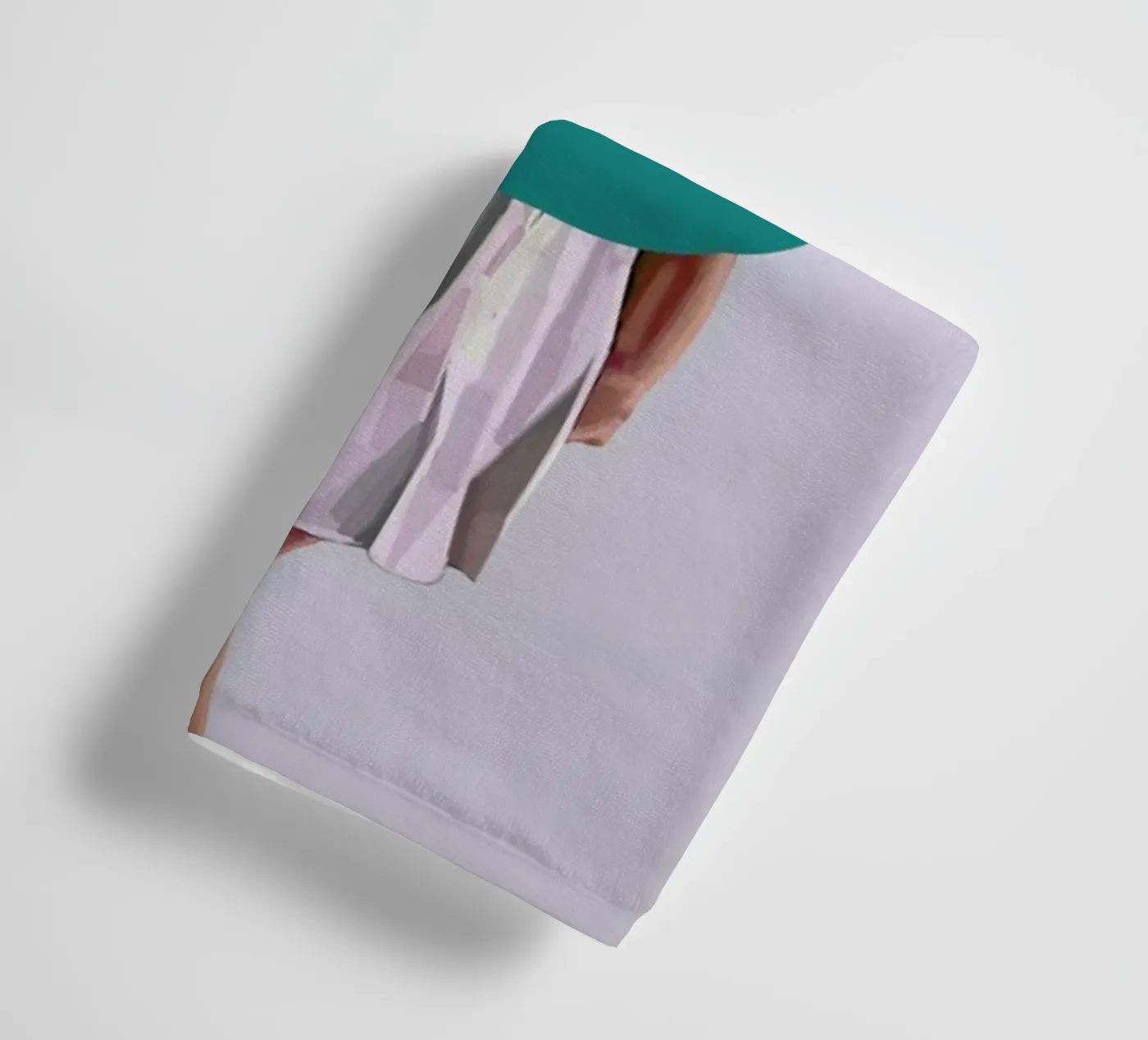 Turquoise towel by Tapio Mömmö