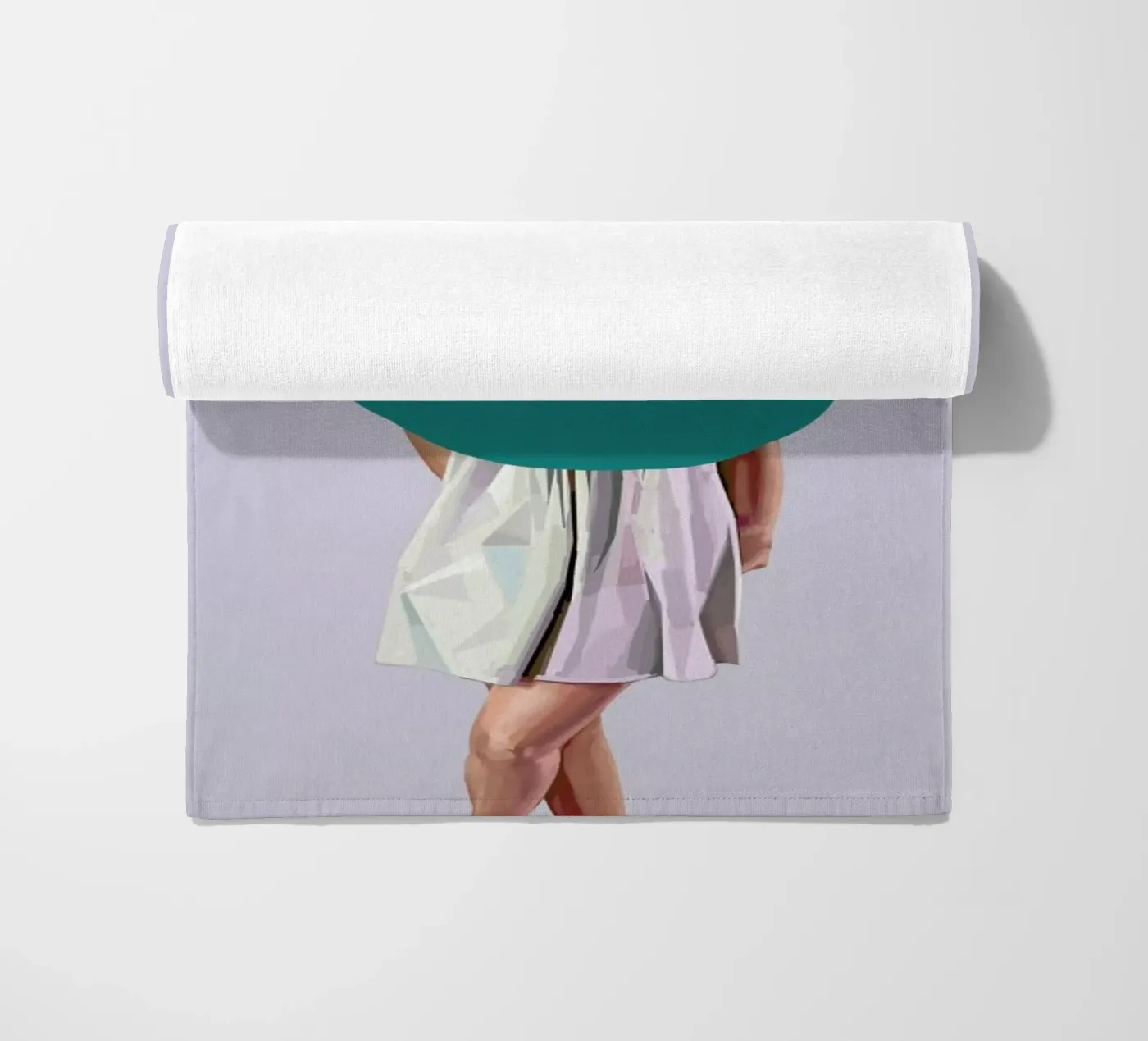 Turquoise strandhanddoek van Tapio Mömmö