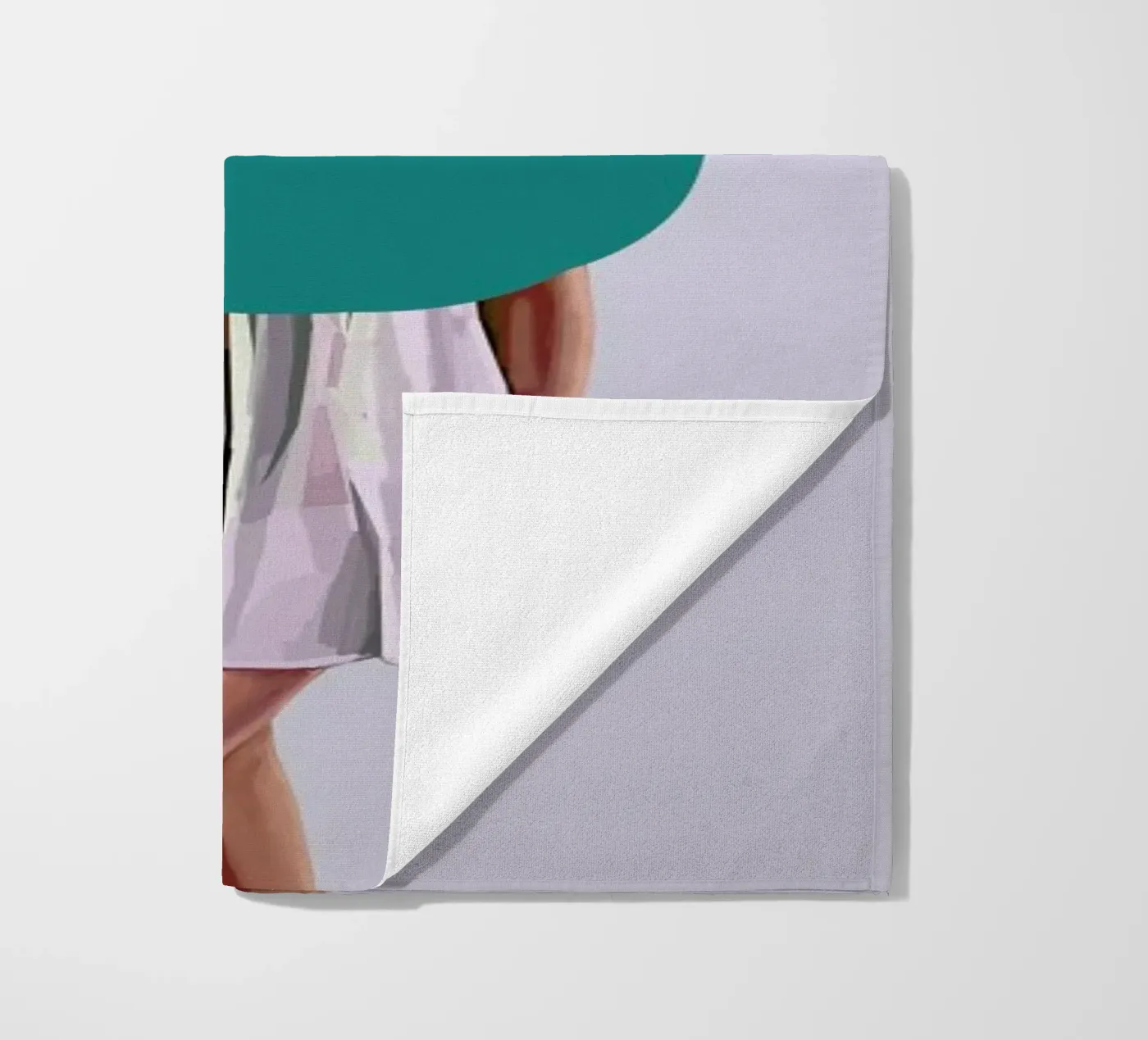 Turquoise strandhanddoek van Tapio Mömmö