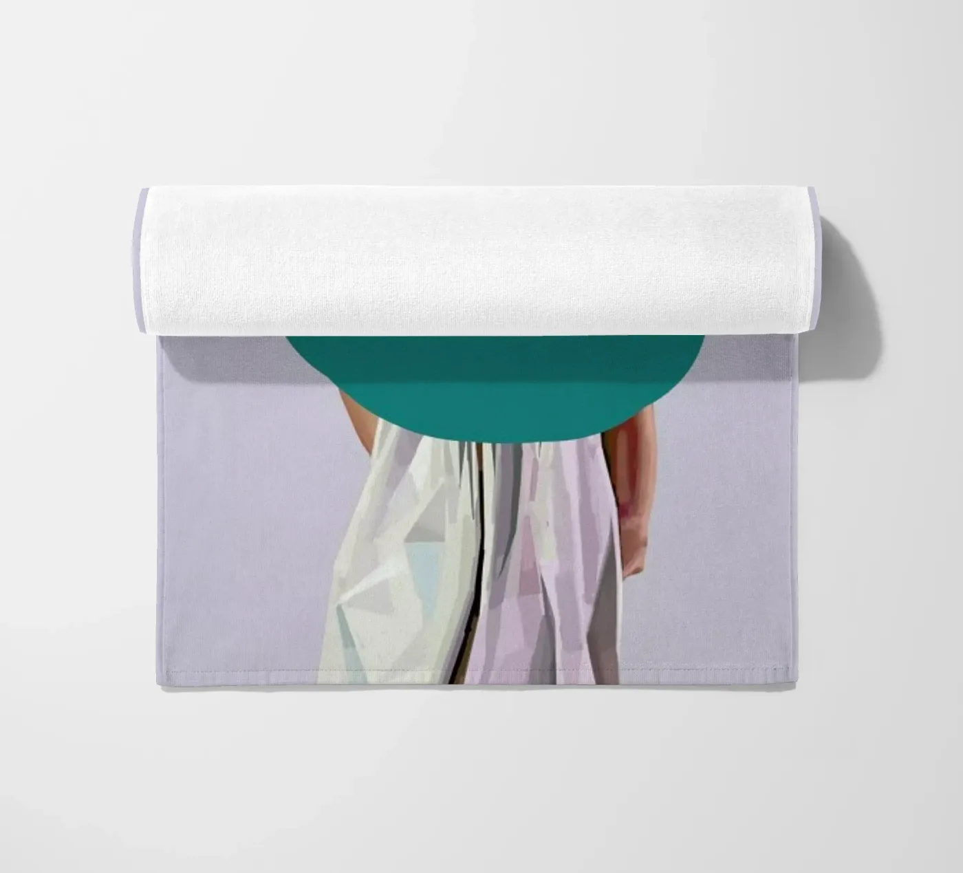 Turquoise strandhanddoek van Tapio Mömmö