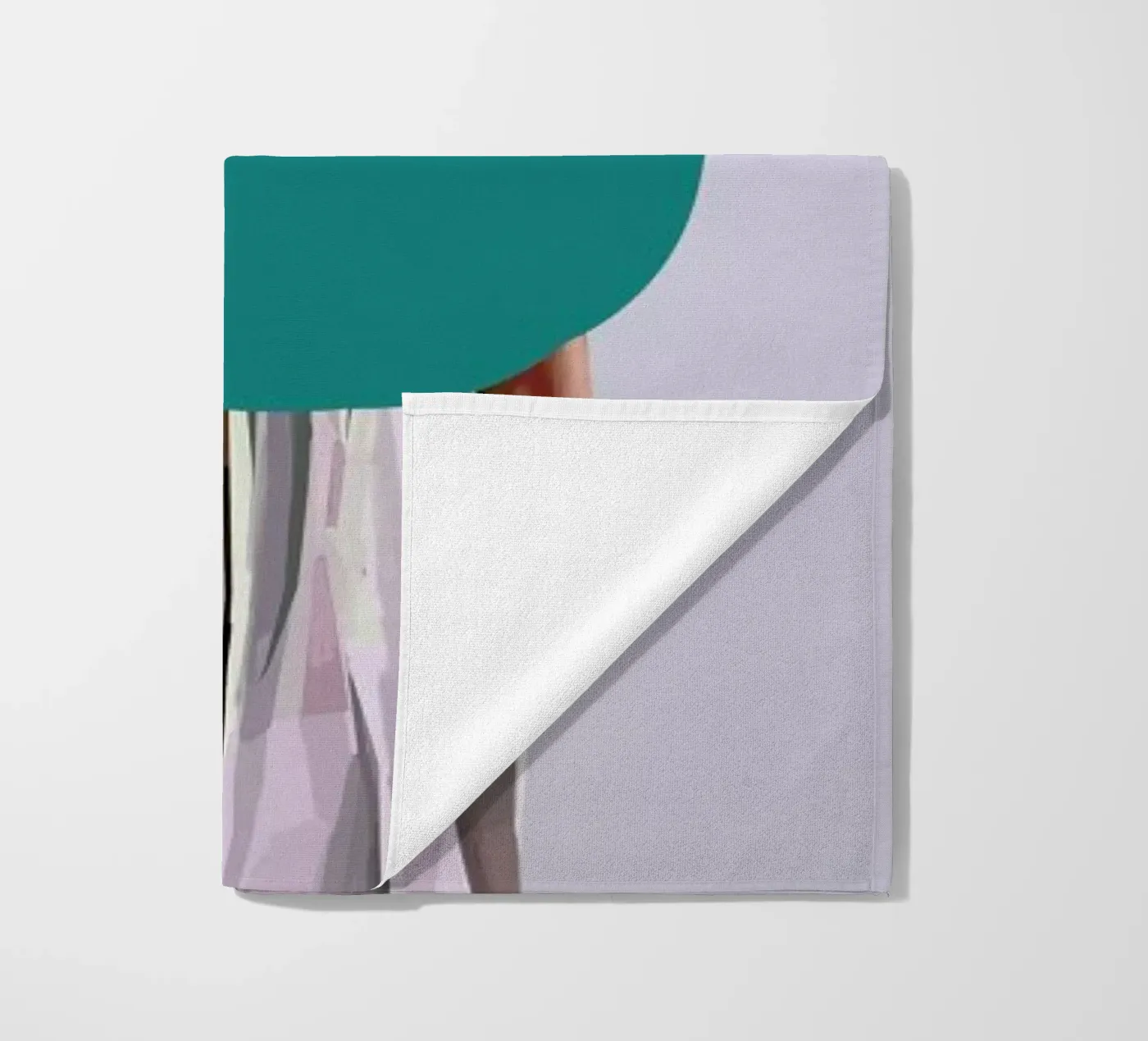 Turquoise strandhanddoek van Tapio Mömmö