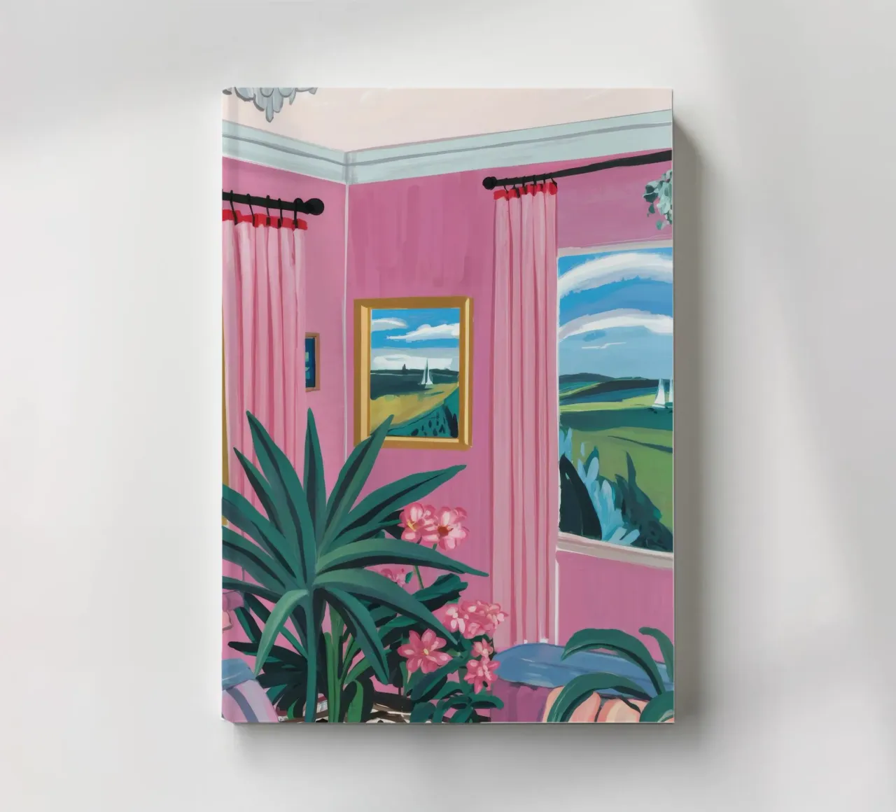 Pastel Hills Window notebook by Chroma Haven