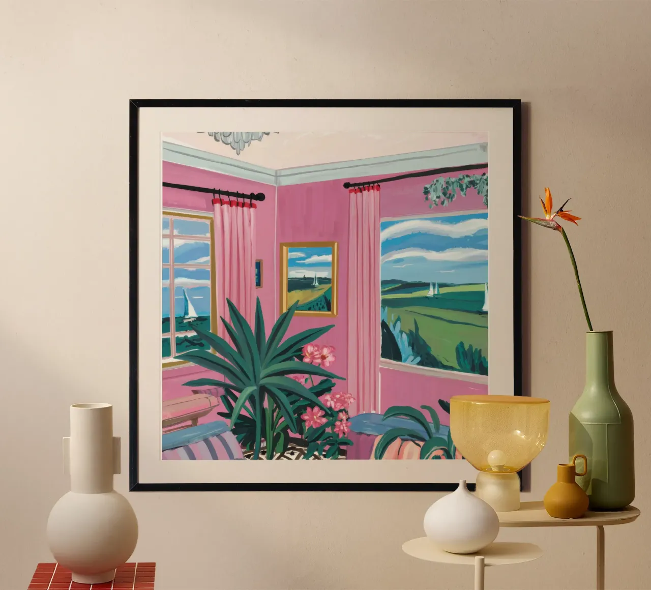 Pastel Hills Window hahnemühle by Chroma Haven