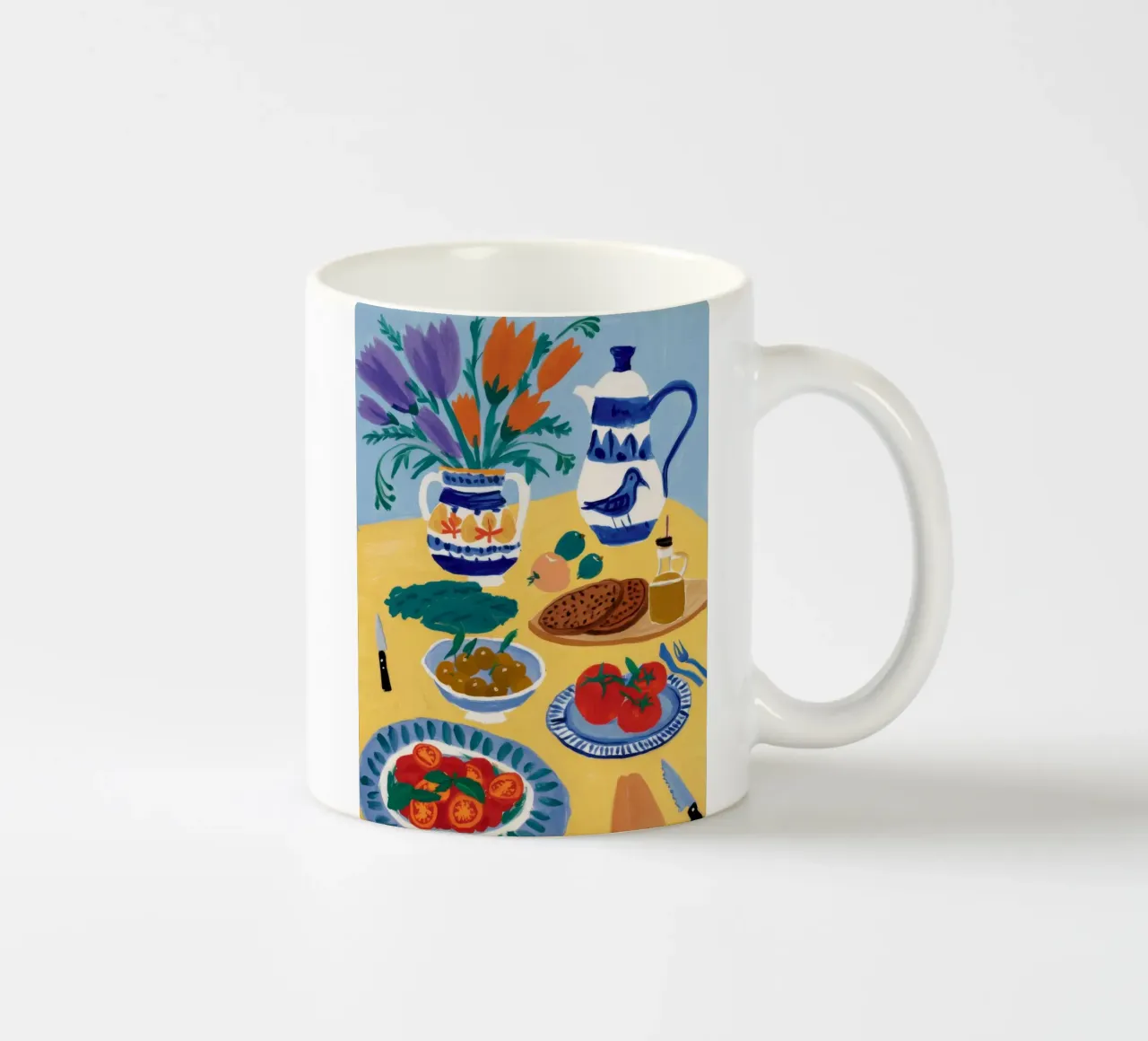 Colazione Bloom Table tazza in ceramica da Paez Harmony