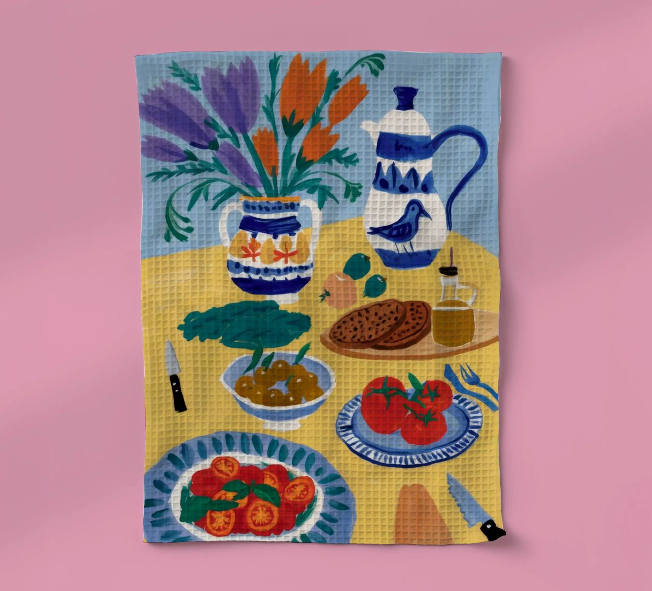 Table de petit-déjeuner Bloom torchon de Paez Harmony