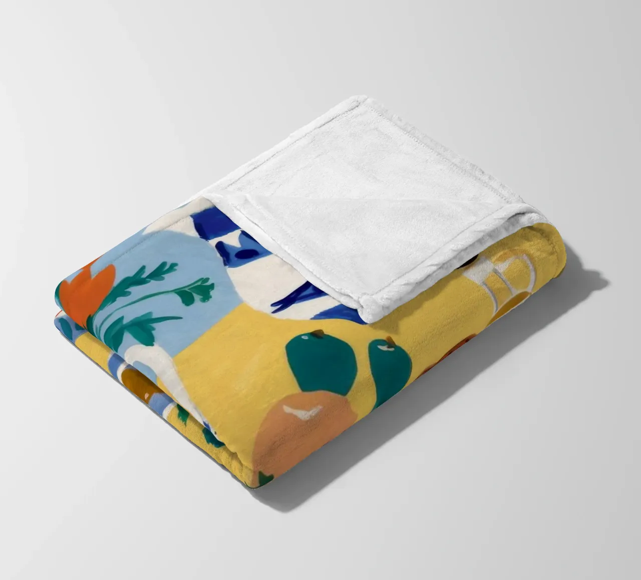 Colazione Bloom Table coperta in pile da Paez Harmony