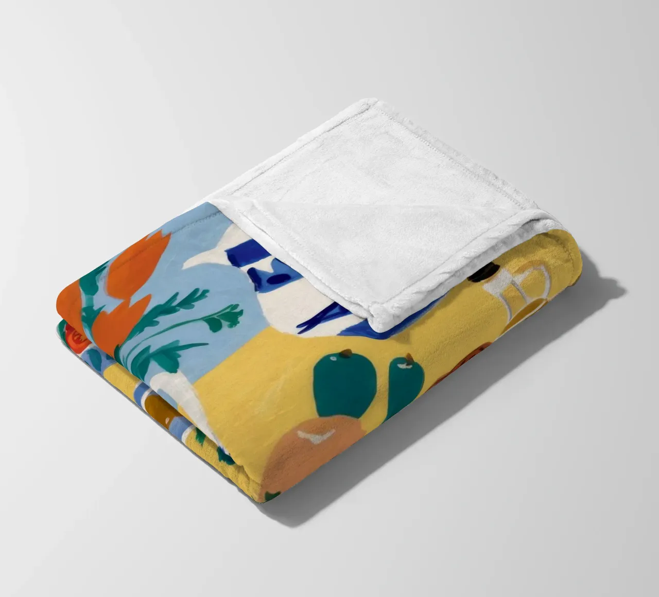 Colazione Bloom Table coperta in pile da Paez Harmony