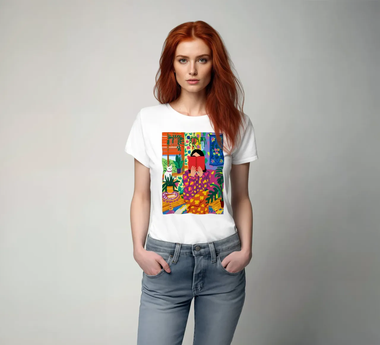 Lettura del libro Comfort t-shirt da Haven Mirage