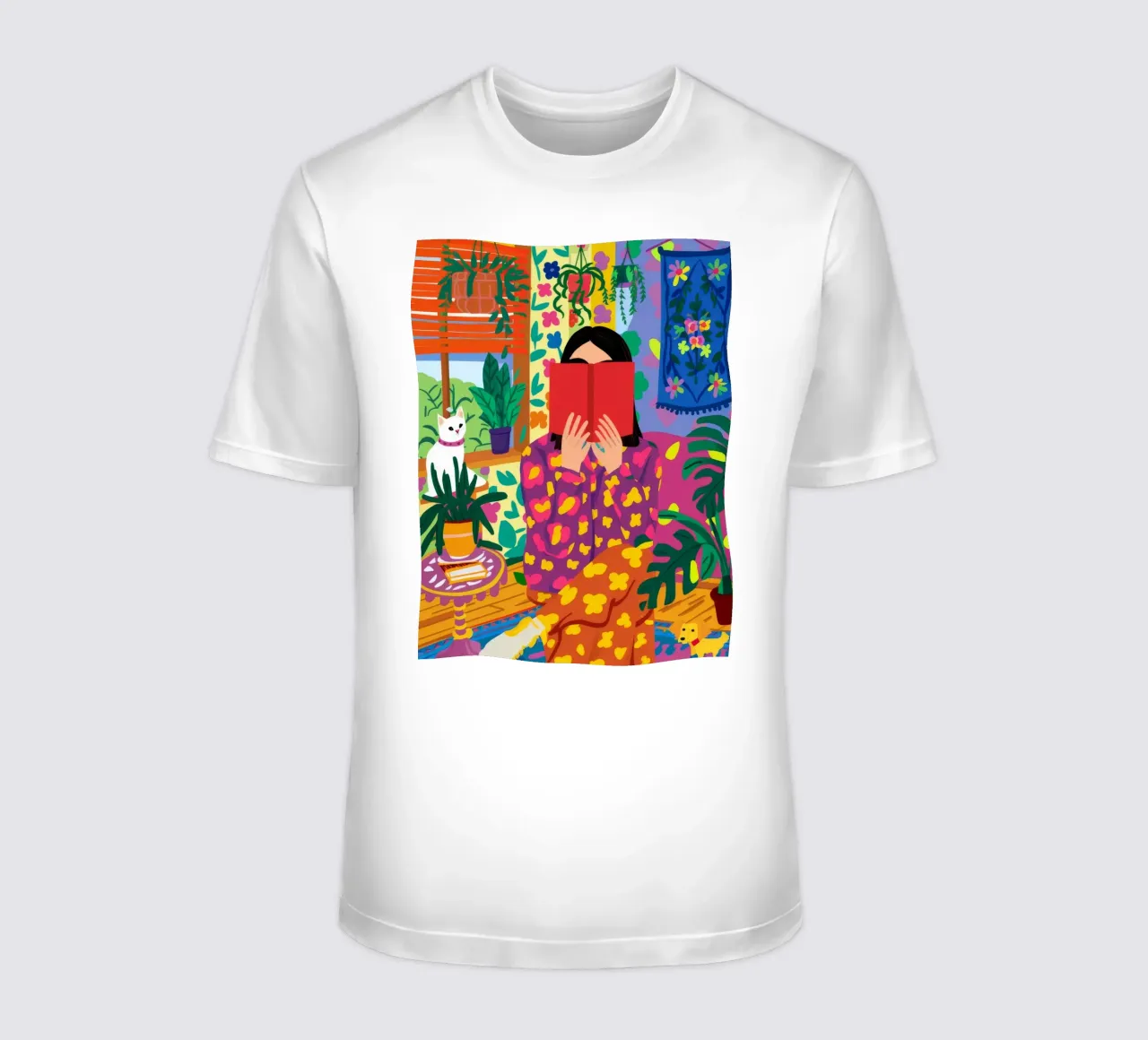 Lettura del libro Comfort t-shirt da Haven Mirage
