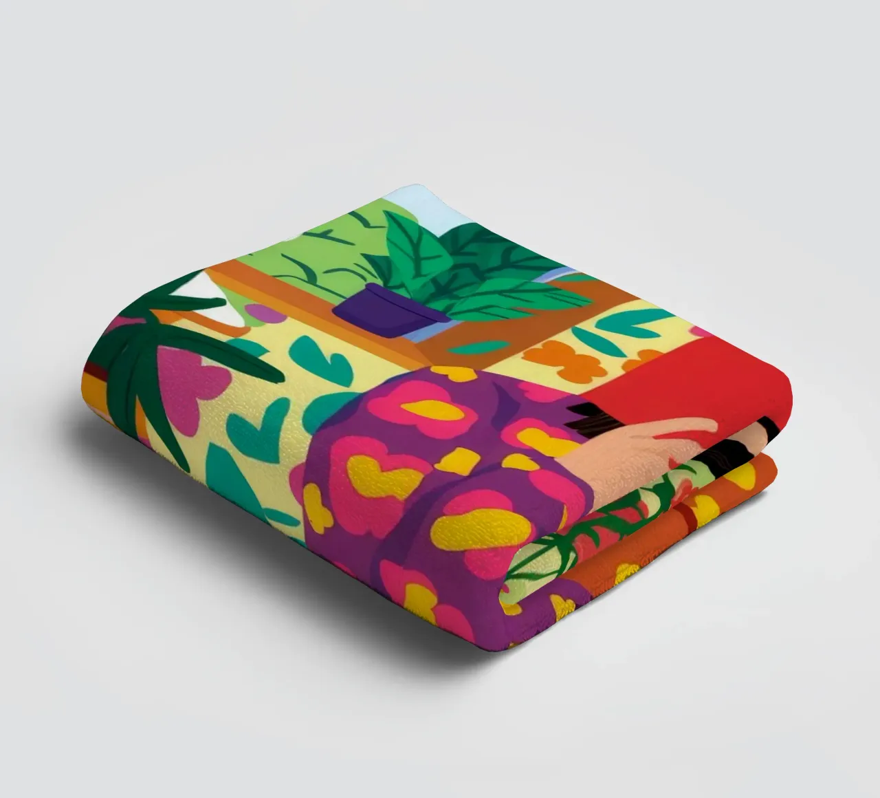 Reading Book Comfort towel by Haven Mirage