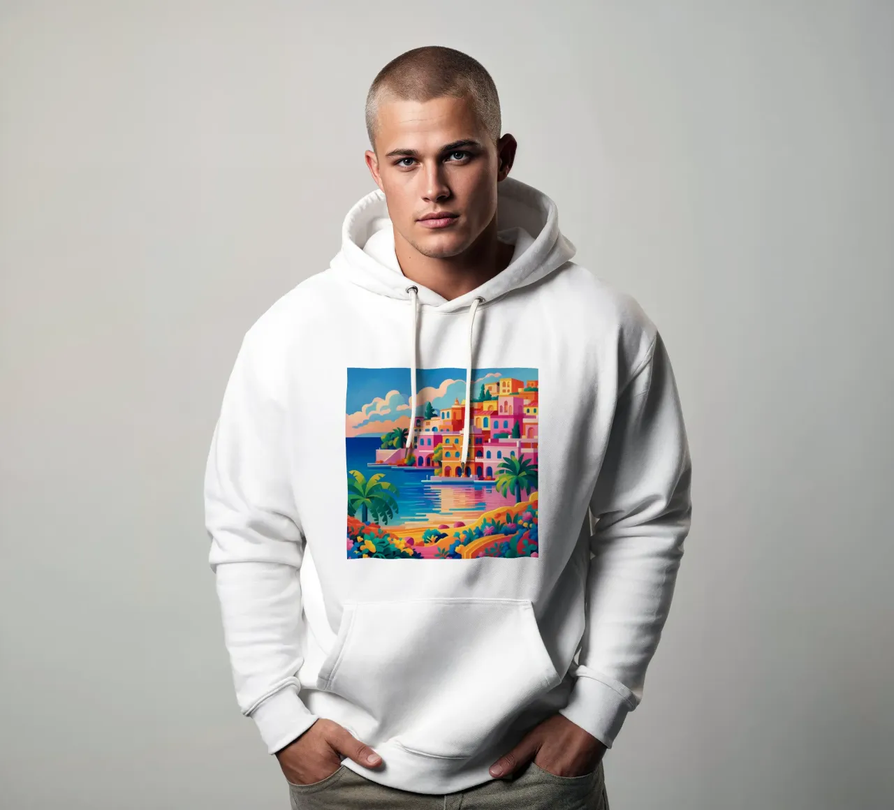 Baia della riflessione felpa con cappuccio da Jasper Rune