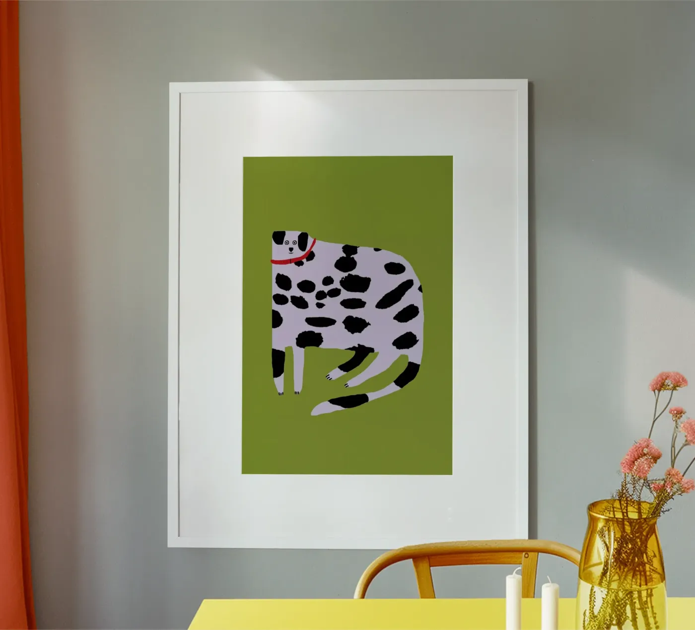 Dalmatian Poster von Siora