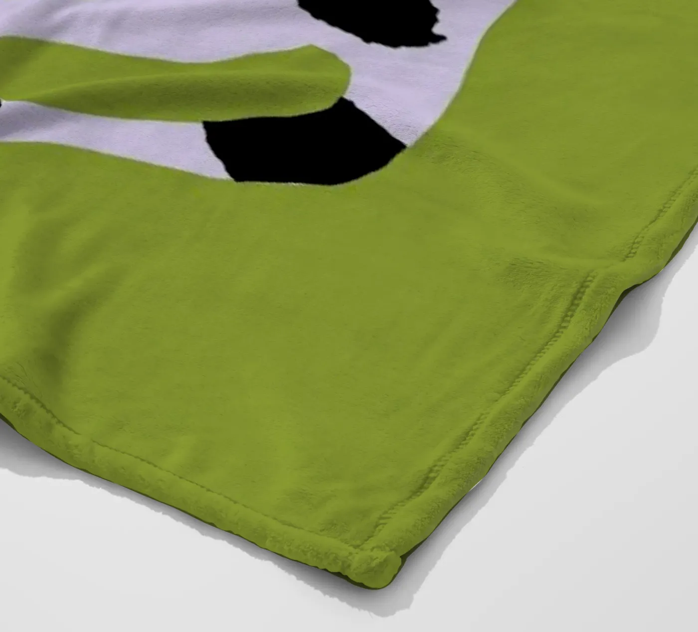 Dalmatian fleece blanket by Siora