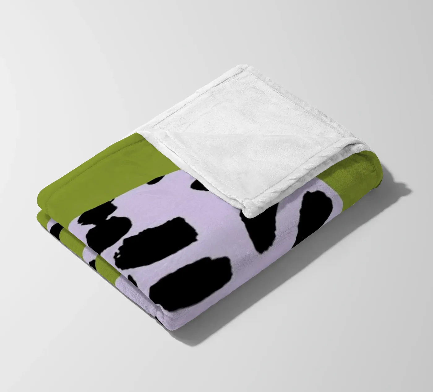 Dalmatian fleece blanket by Siora