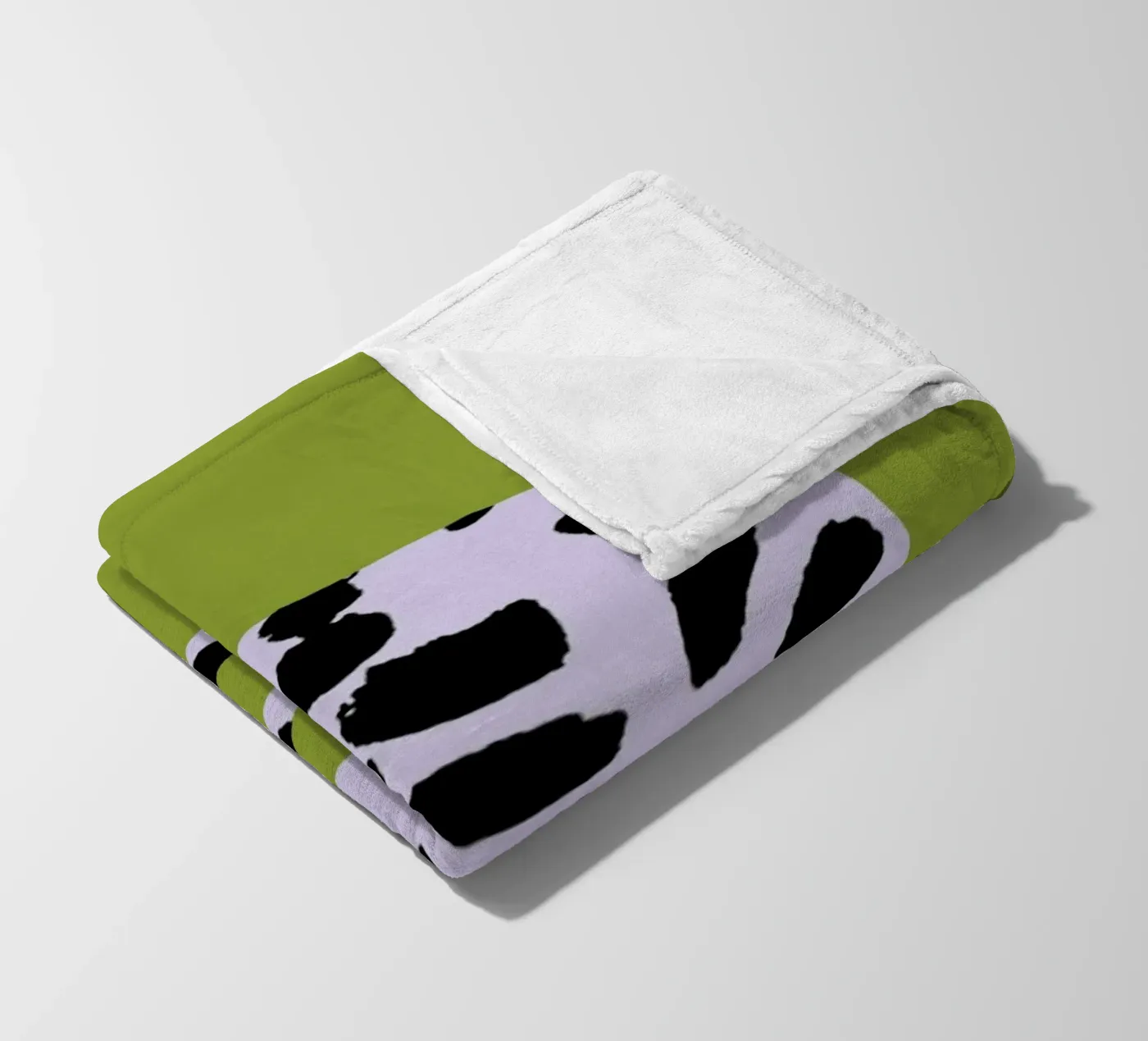 Dalmatian fleece blanket by Siora