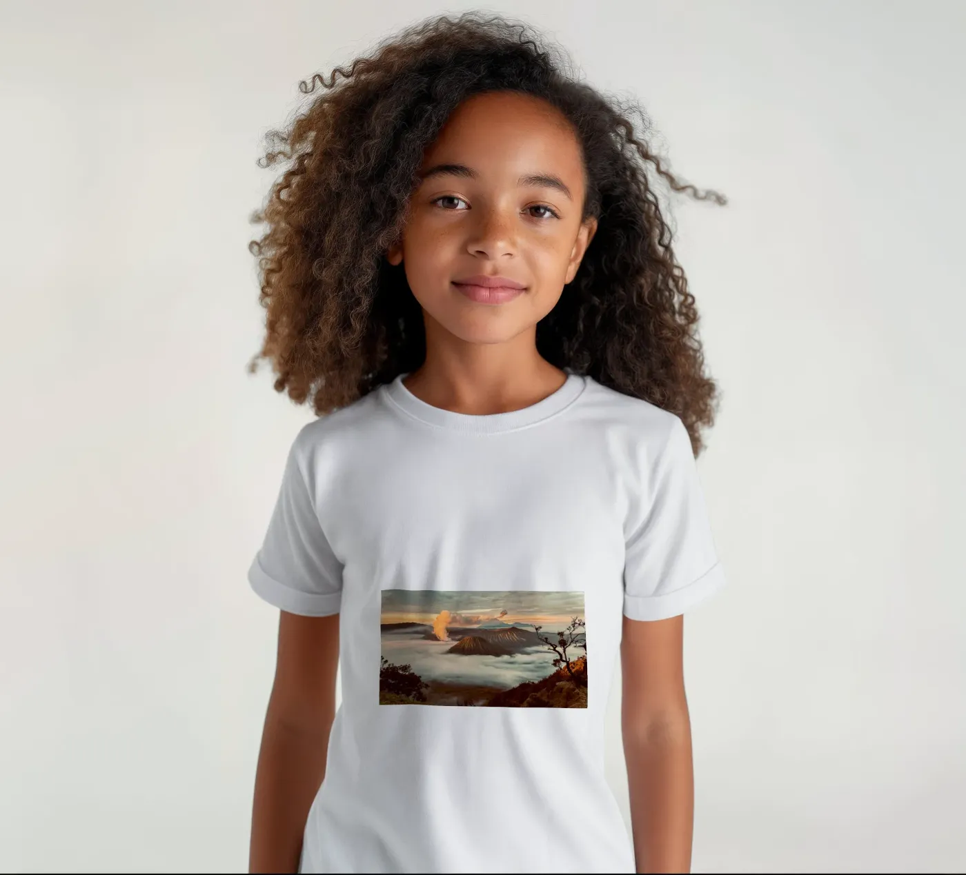 Vulkanberge Kinder T-Shirt von Earthly Visions