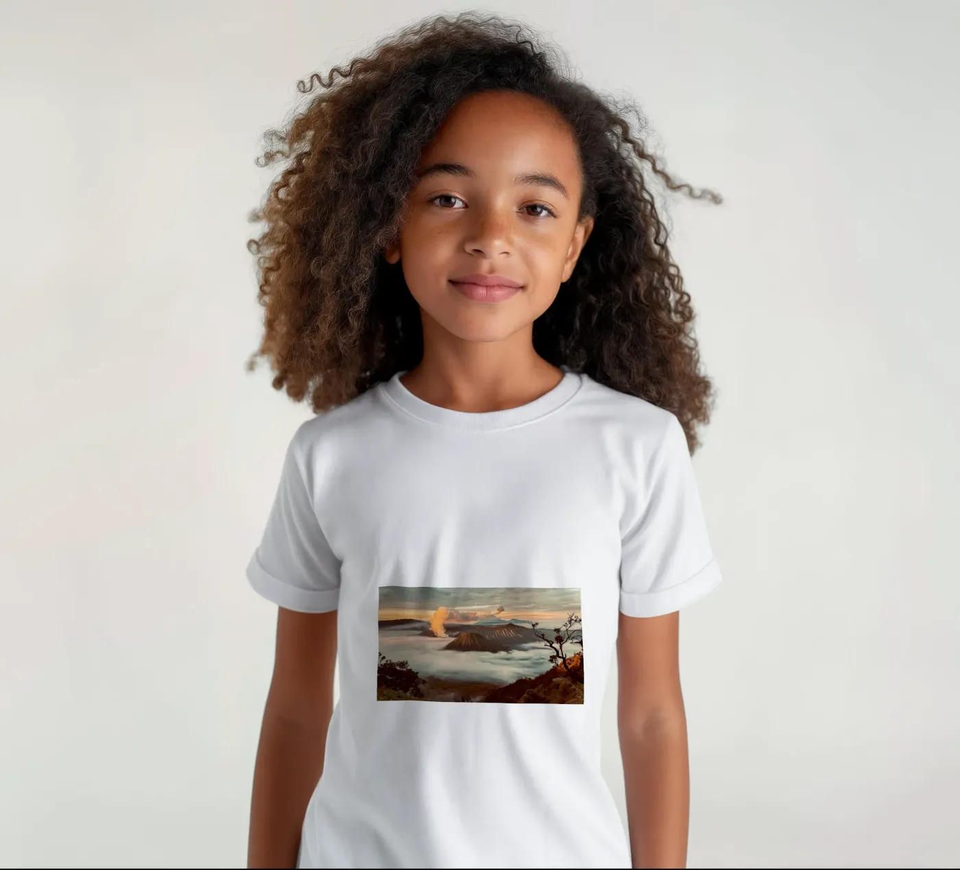 Vulkanberge Kinder T-Shirt von Earthly Visions