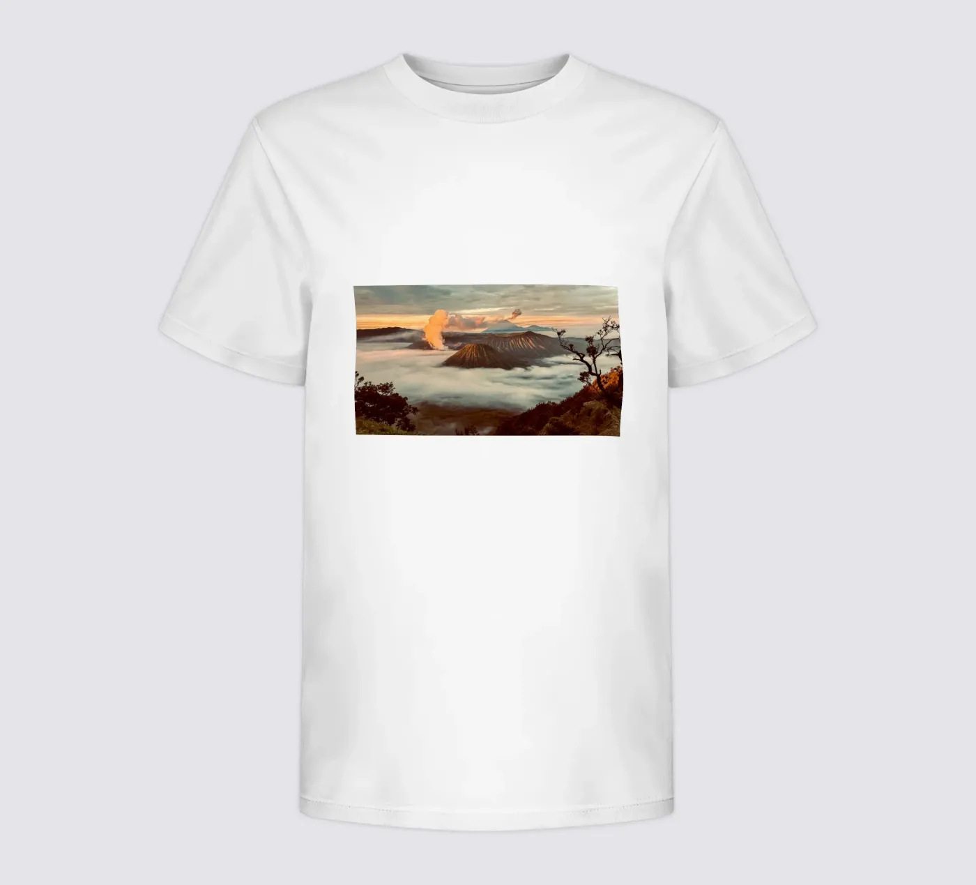 Vulkanberge Kinder T-Shirt von Earthly Visions