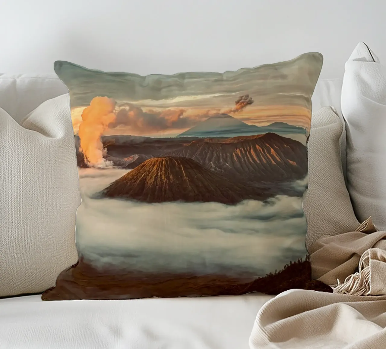 montagne vulcaniche cuscino da Earthly Visions