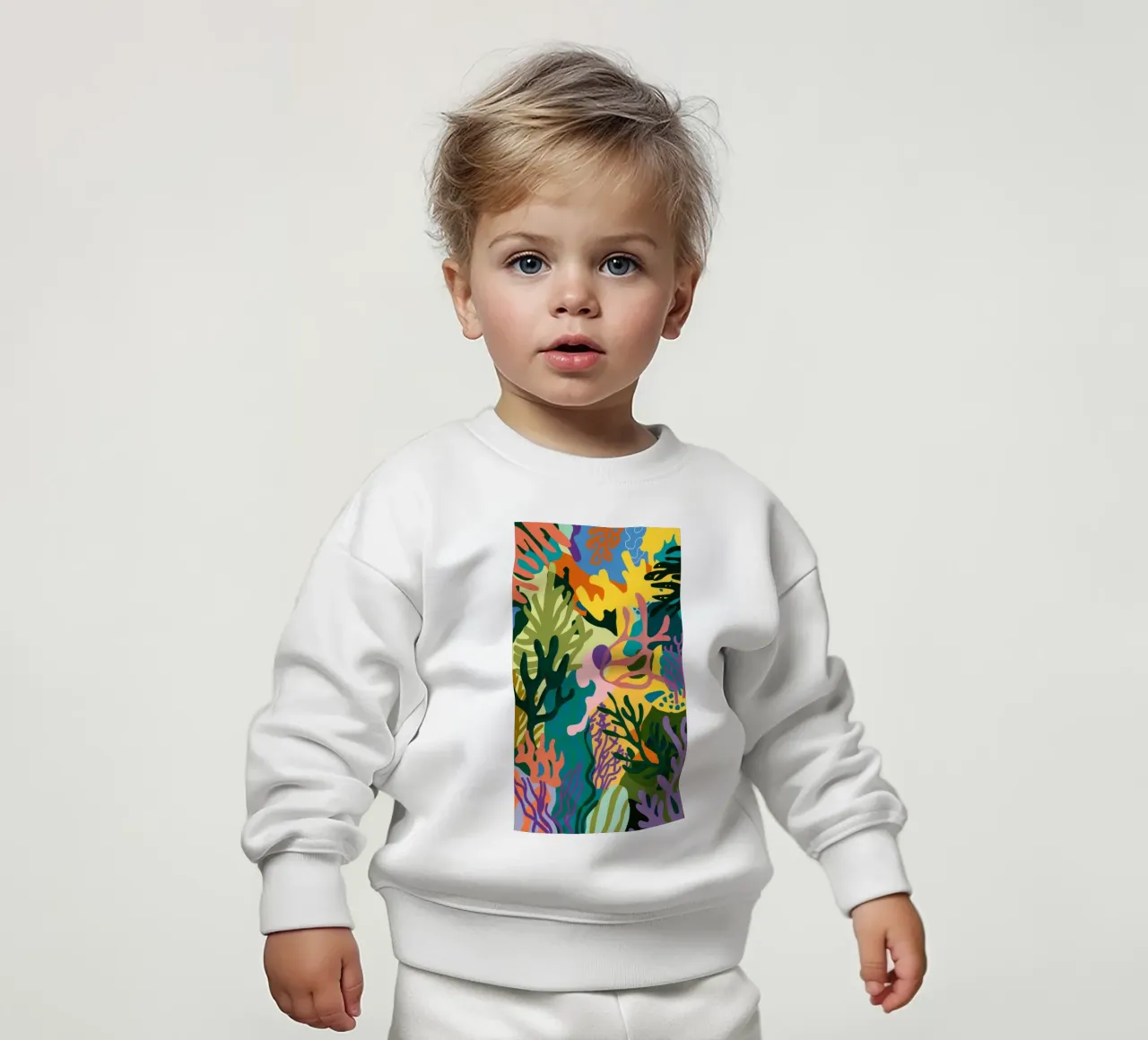 Fetta di giungla verticale felpa neonato da Haven Mirage