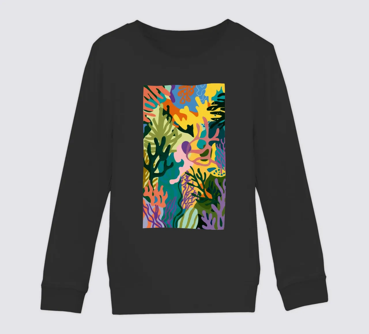 Fetta di giungla verticale felpa bambino da Haven Mirage