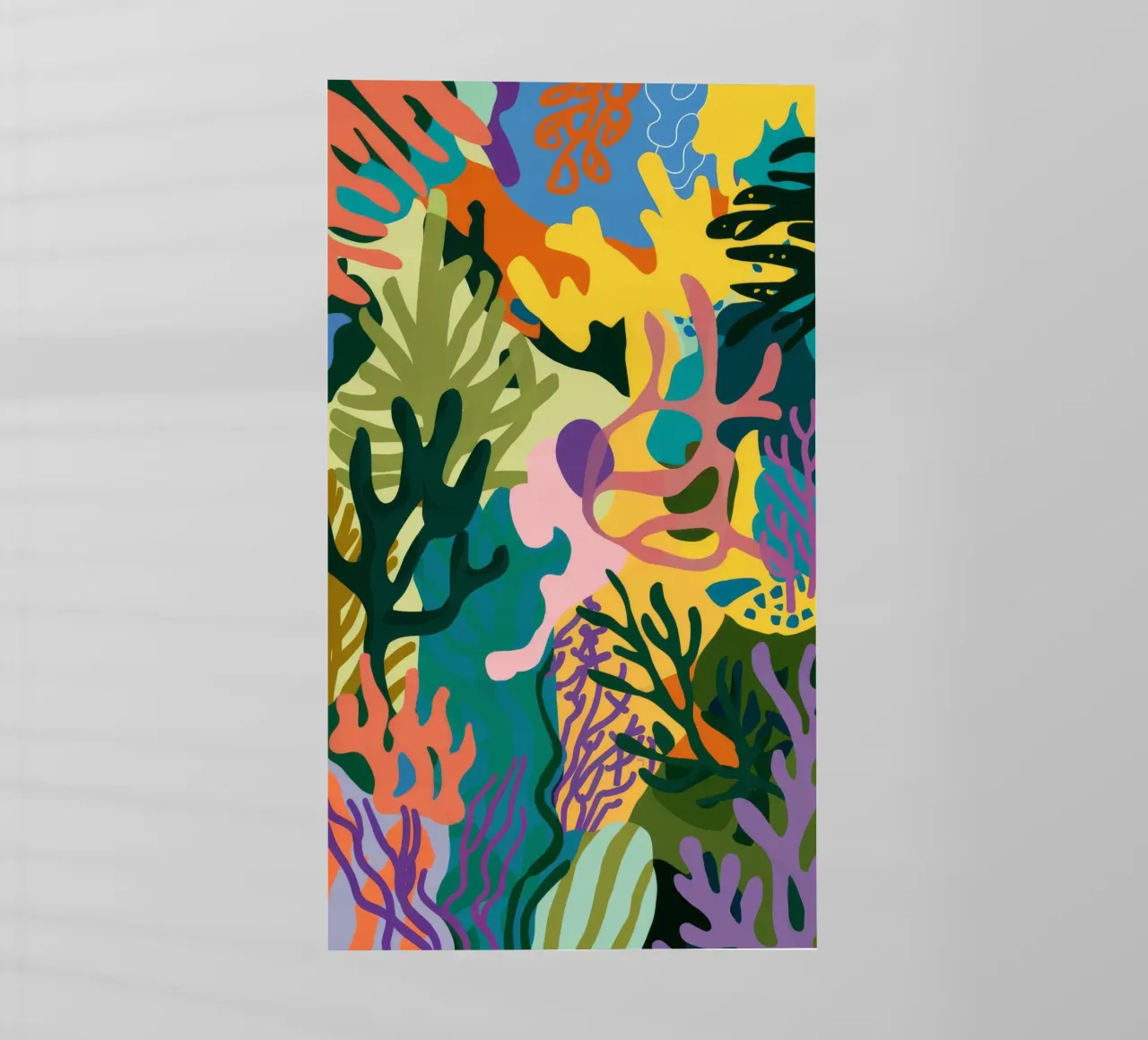 Fetta di giungla verticale pellicola backlit da Haven Mirage