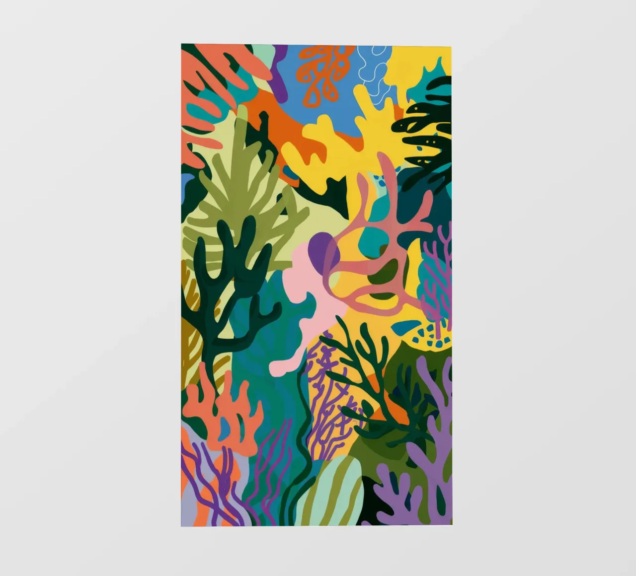 Fetta di giungla verticale pellicola backlit da Haven Mirage