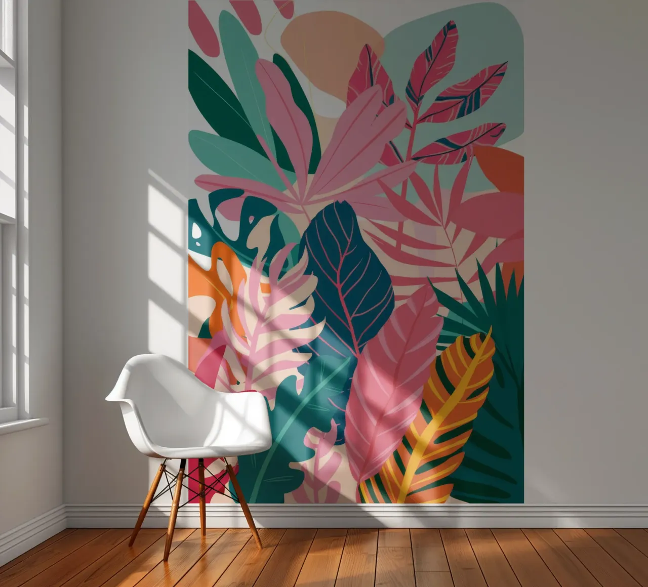 Tropical Pink Paradise photo wallpaper by Haven Mirage