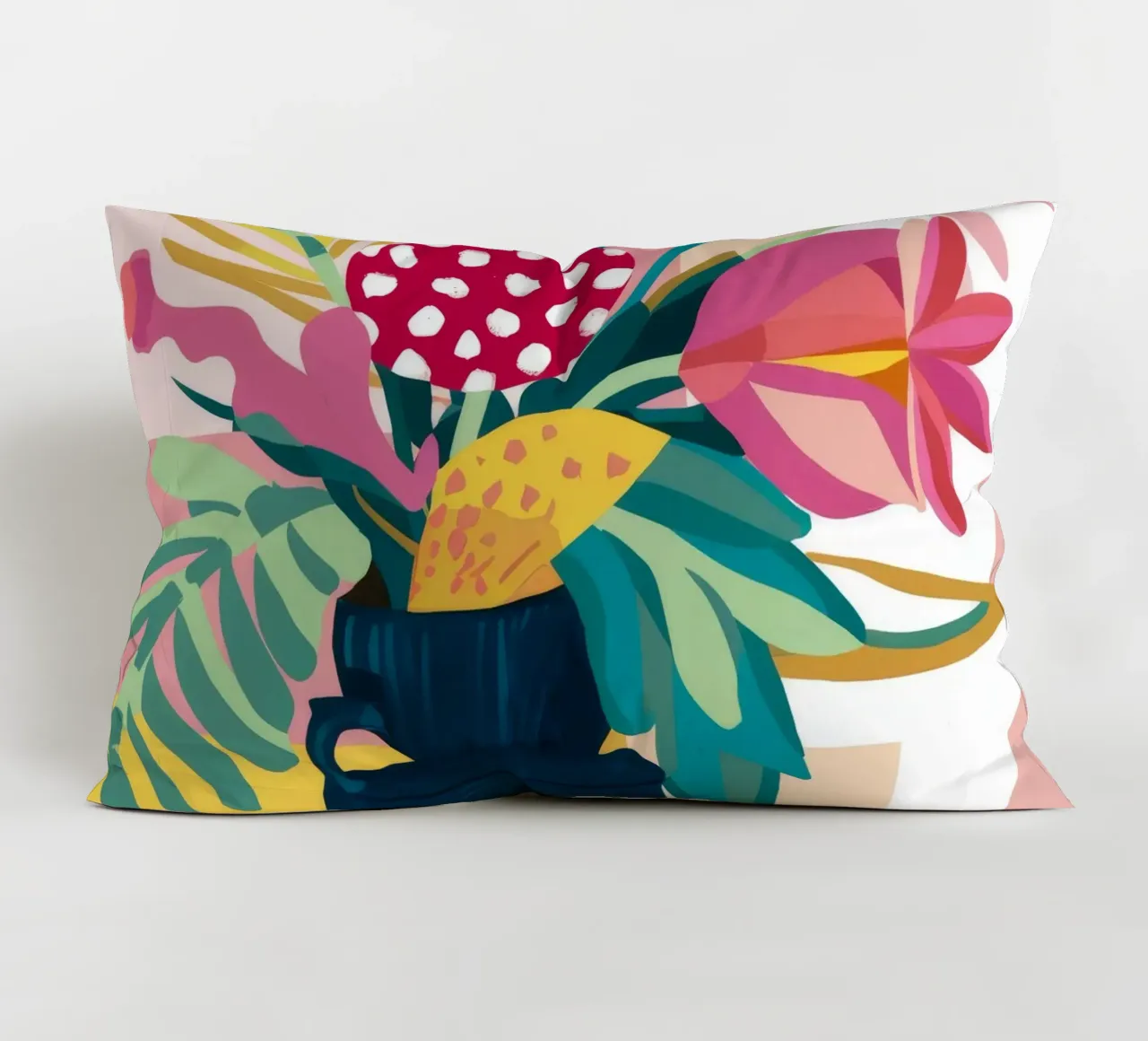 Pop floreale a pois cuscino da Haven Mirage