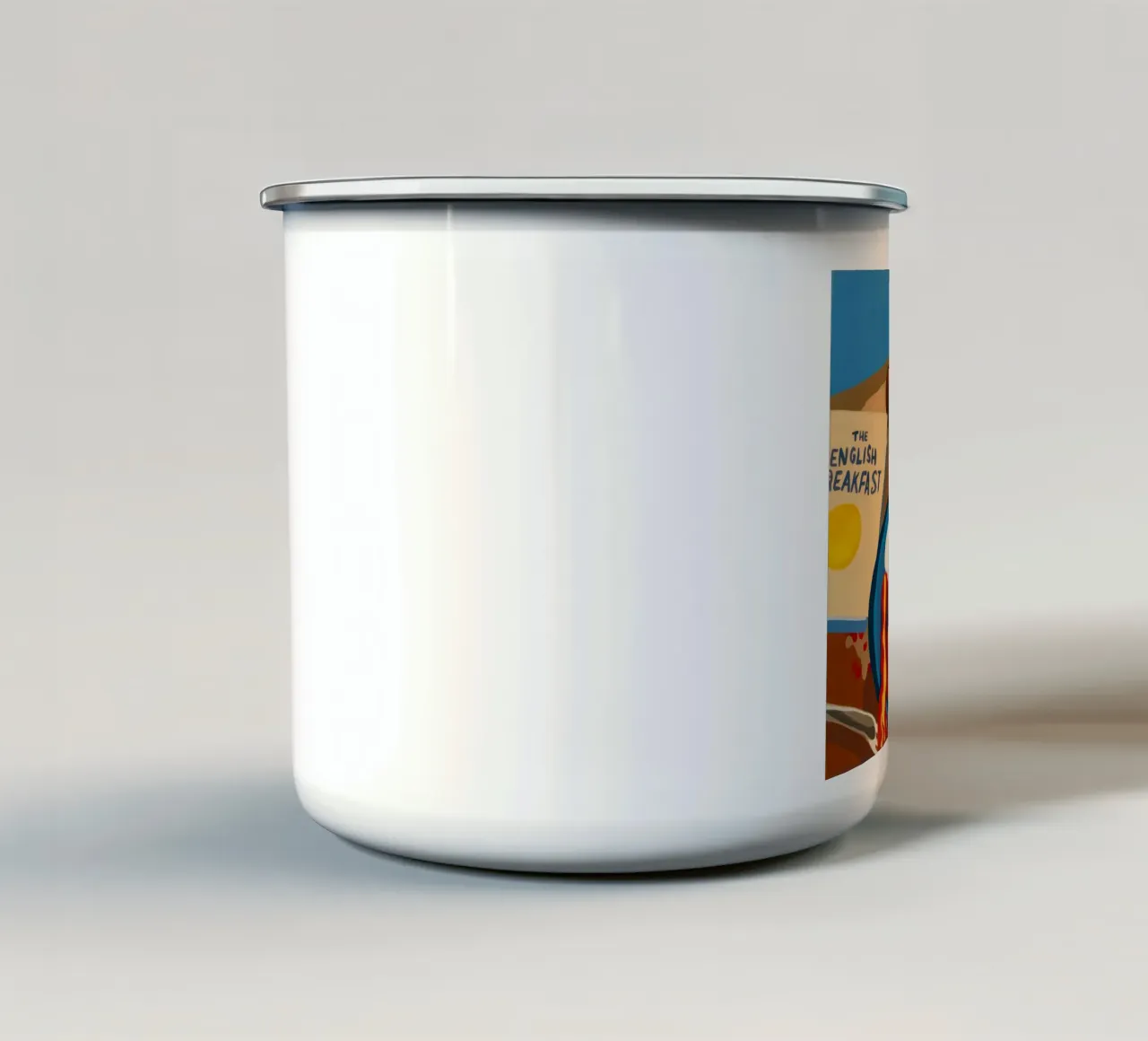 La colazione ideale tazza in smalto da Jasper Rune