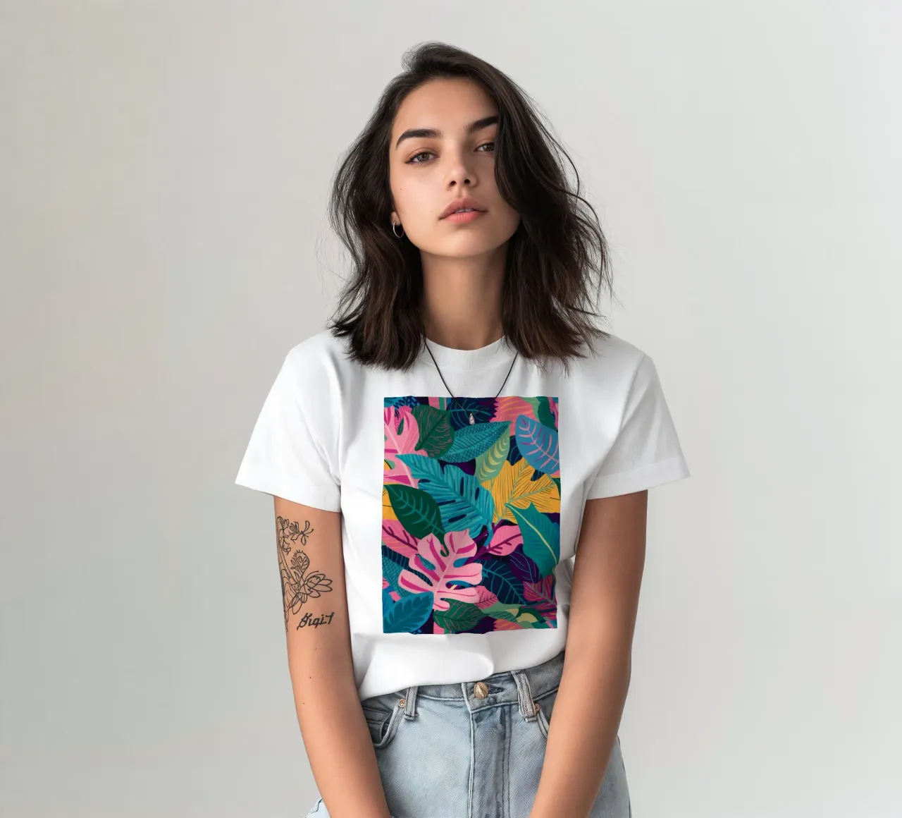 Lush Leaf Canopy t-shirt by Paez Harmony