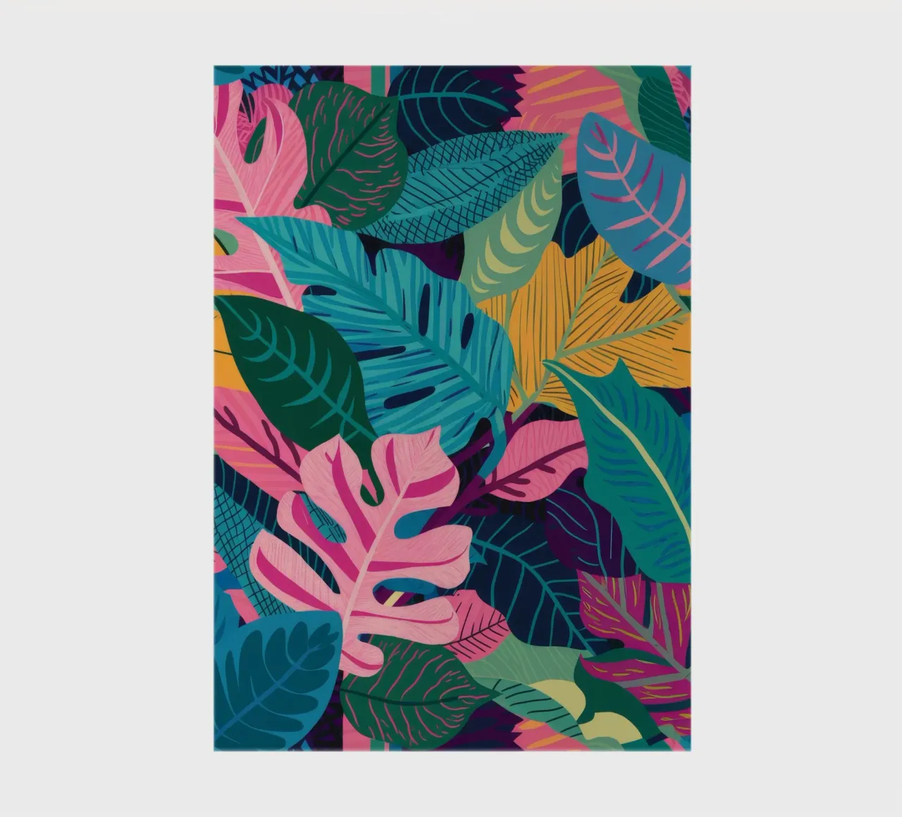 Lush Leaf Canopy notebook by Paez Harmony