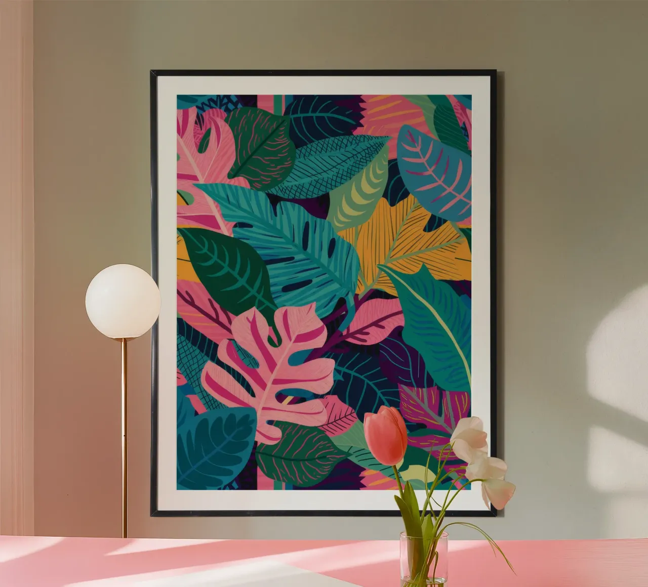 Lush Leaf Canopy poster by Paez Harmony