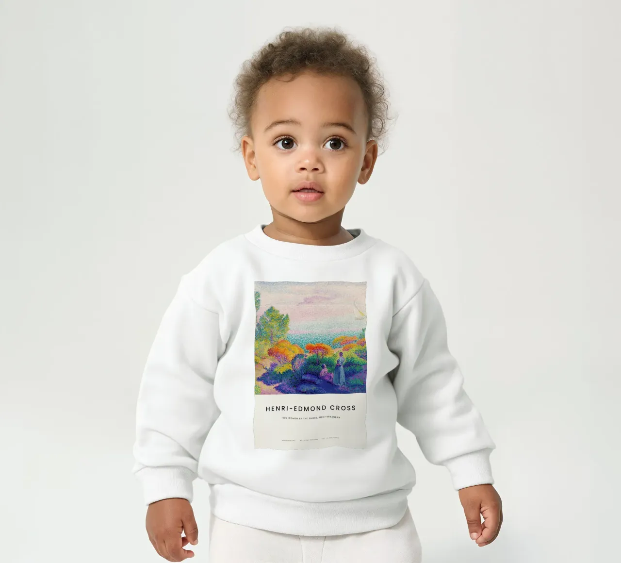 Cross - Two Women by the Shore felpa neonato da Vintage by JUNIQE