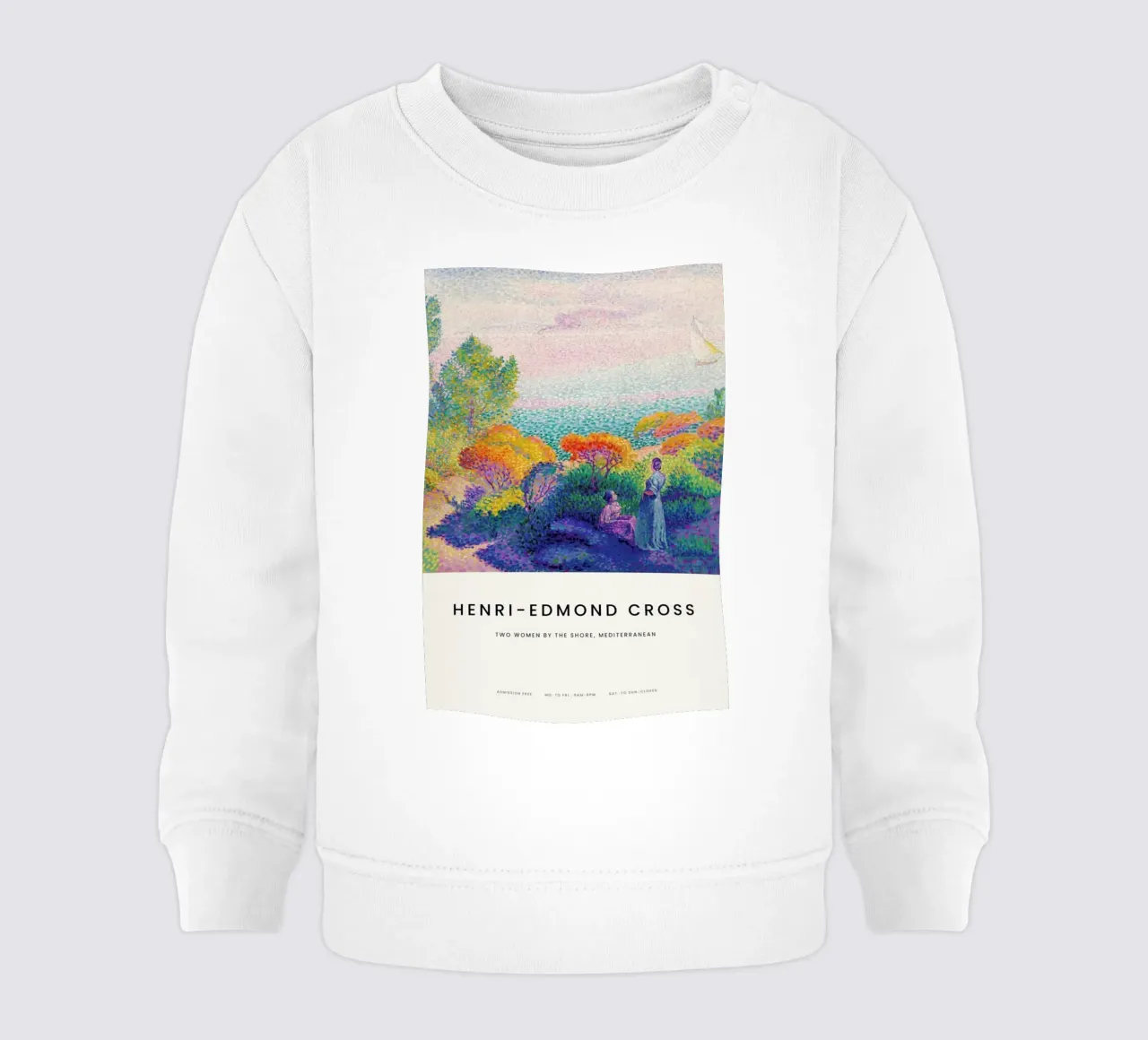 Cross - Two Women by the Shore felpa neonato da Vintage by JUNIQE