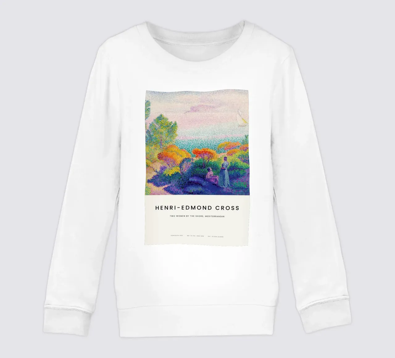 Cross - Two Women by the Shore felpa bambino da Vintage by JUNIQE