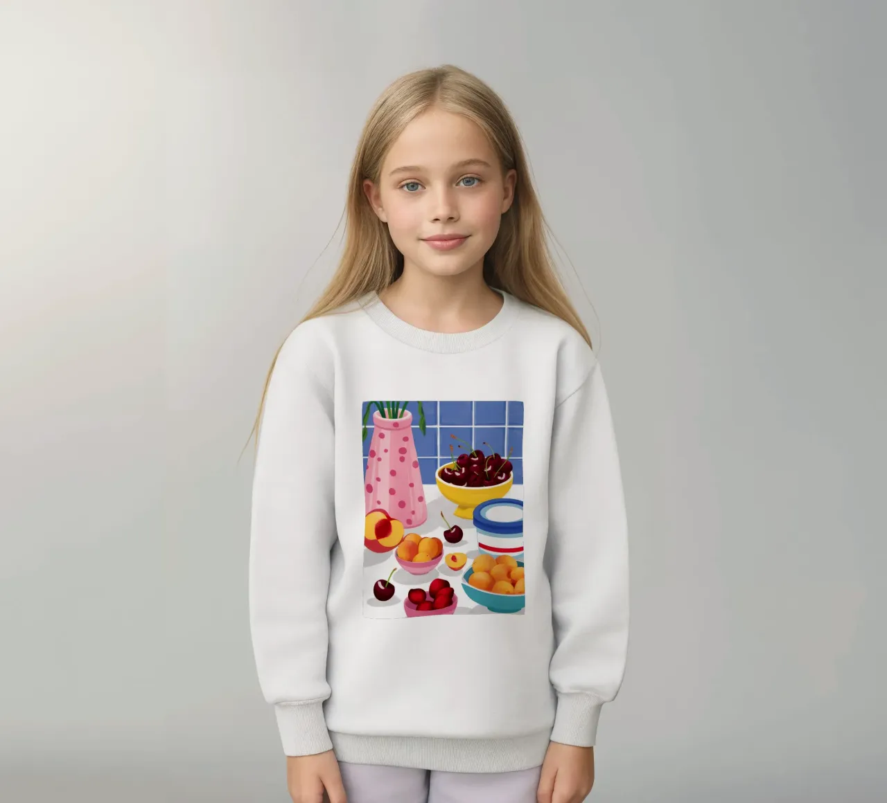 Frutta estiva felpa bambino da Jasper Rune