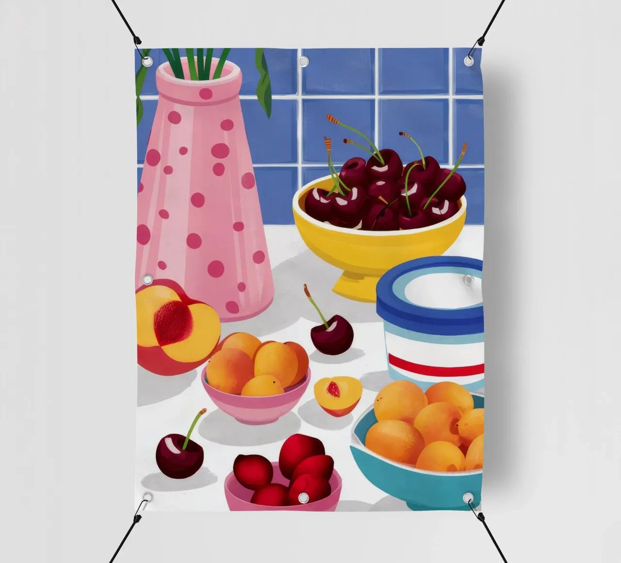 Frutta estiva telo in pvc da Jasper Rune