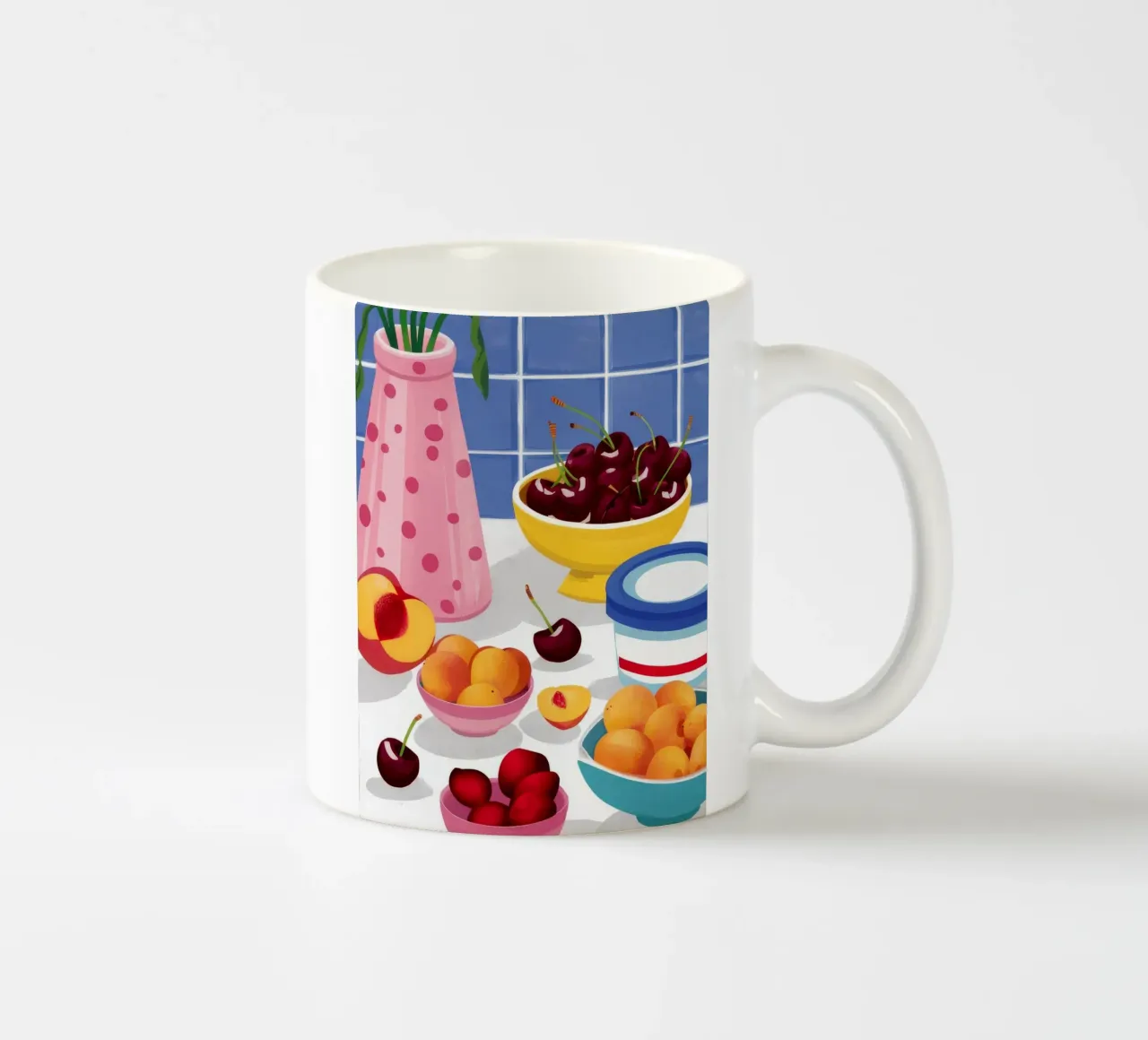 Frutta estiva tazza in ceramica da Jasper Rune