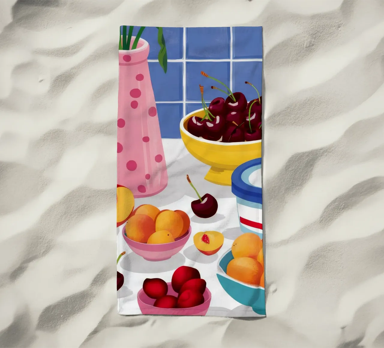 Frutta estiva telo mare da Jasper Rune