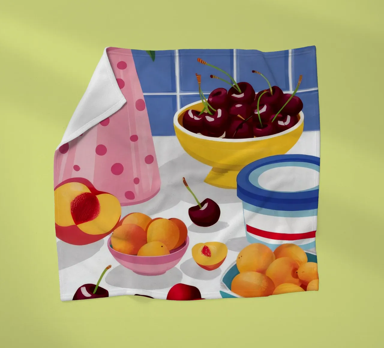 Frutta estiva coperta in pile da Jasper Rune