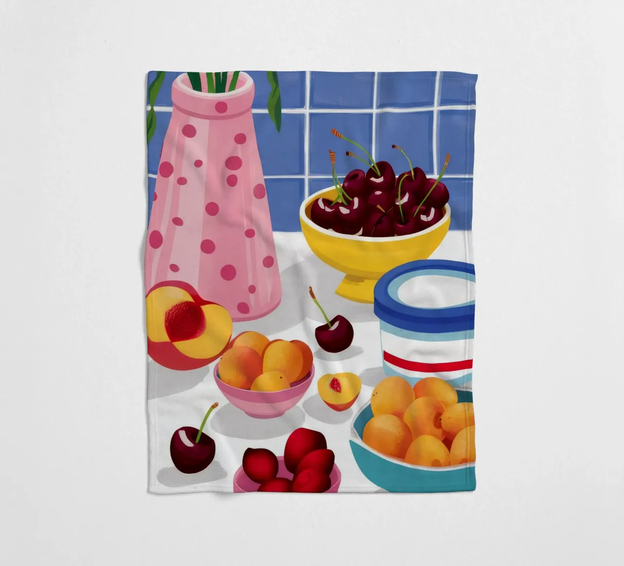 Frutta estiva coperta in pile da Jasper Rune