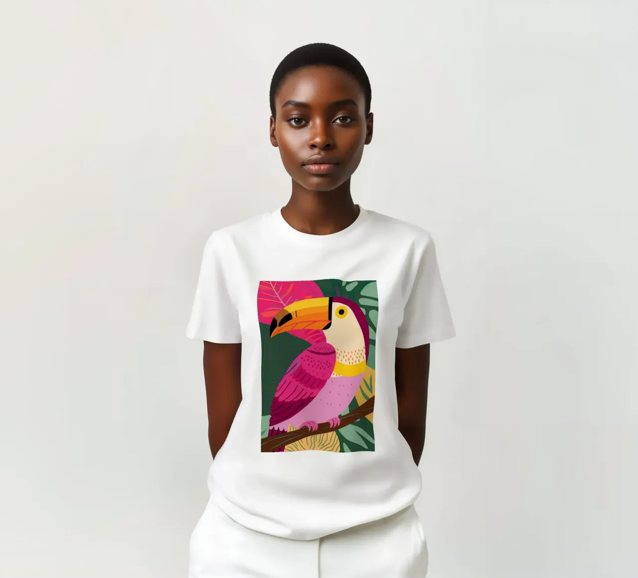 Toucan Tropics Tango t-shirt da Haven Mirage
