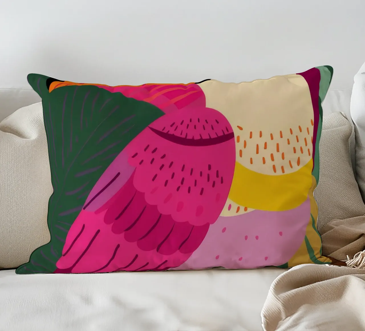 Toucan Tropics Tango cuscino da Haven Mirage