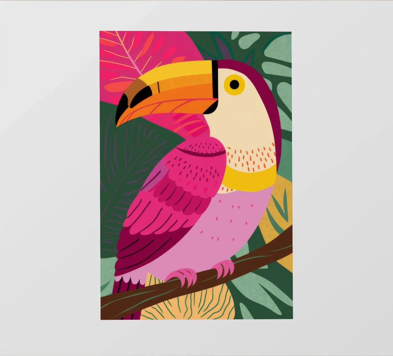 Toucan Tropics Tango pellicola backlit da Haven Mirage