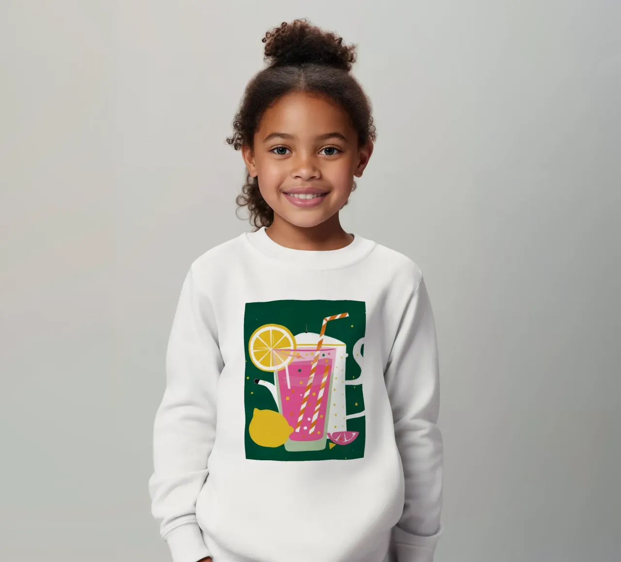Limonada rosa Pop sudadera para niño de Jasper Rune