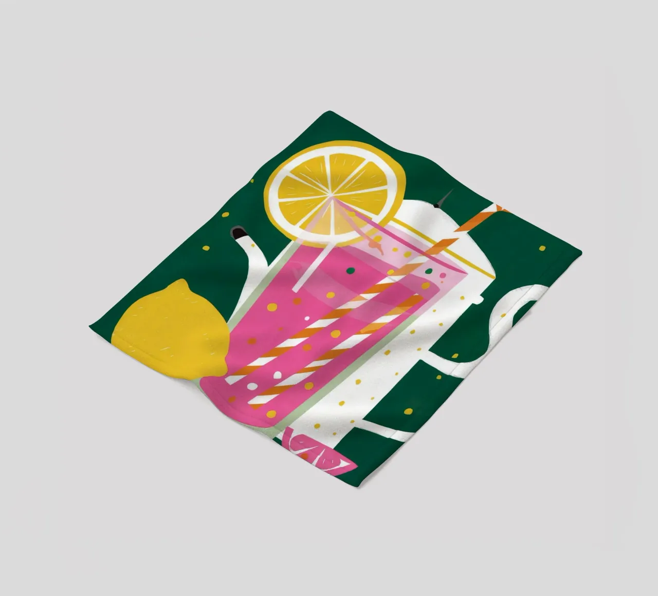 Limonata rosa pop coperta in pile da Jasper Rune