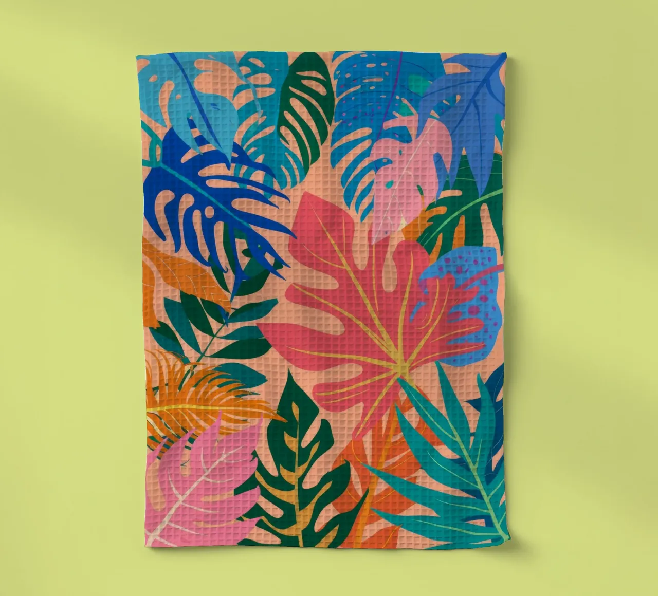 Coral Reef Jungle tea towel by Paez Harmony