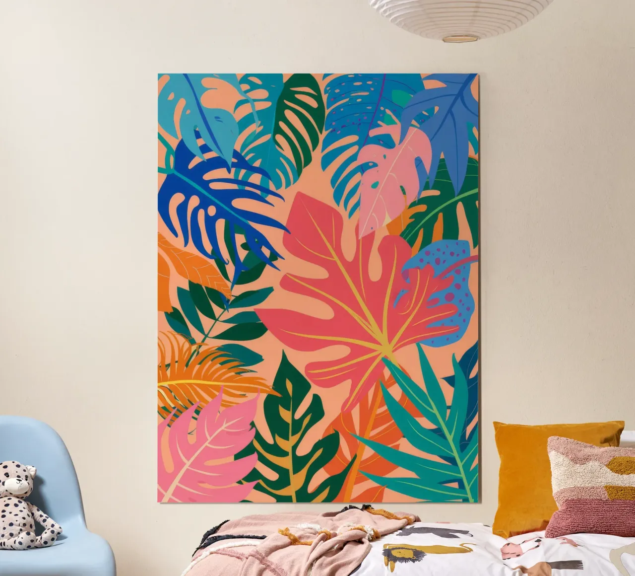 Coral Reef Jungle hahnemühle by Paez Harmony