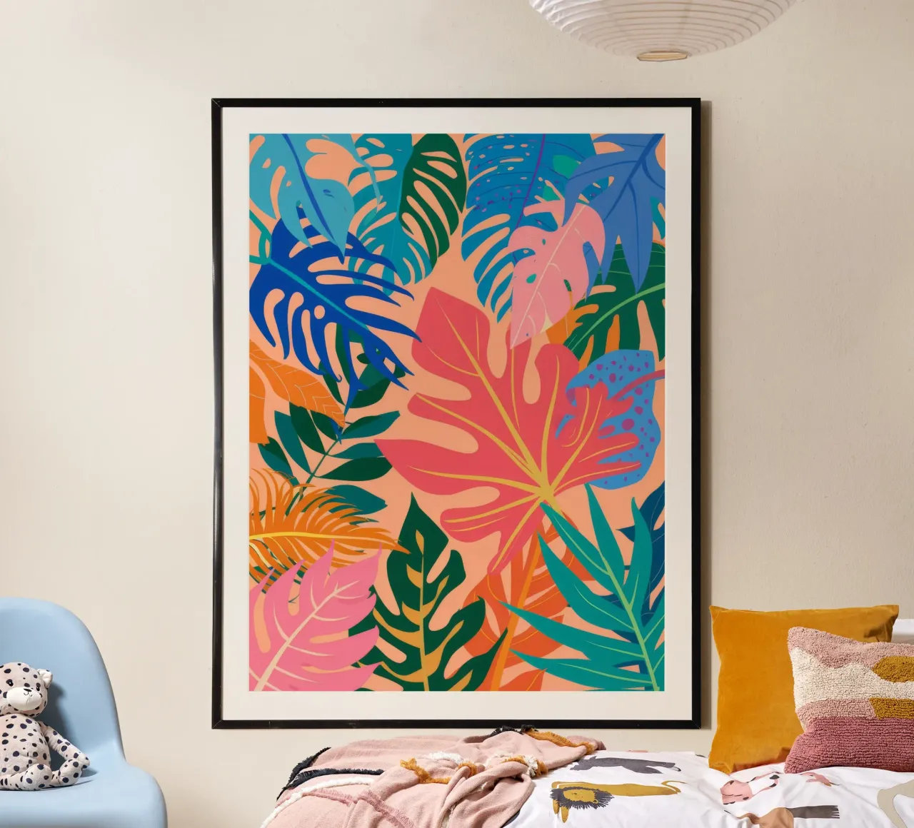 Coral Reef Jungle hahnemühle by Paez Harmony